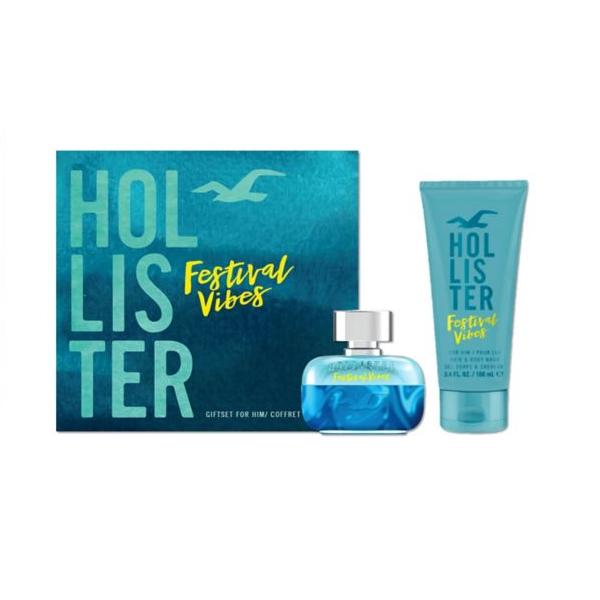 

Hollister Festival Vibes For zestaw 50ml Edt + żeL