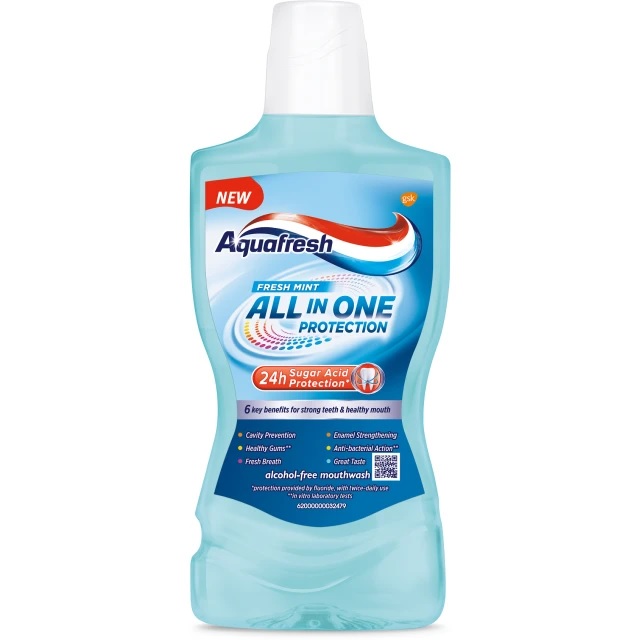 

Aquafresh All In One Protection płyn do płukania
