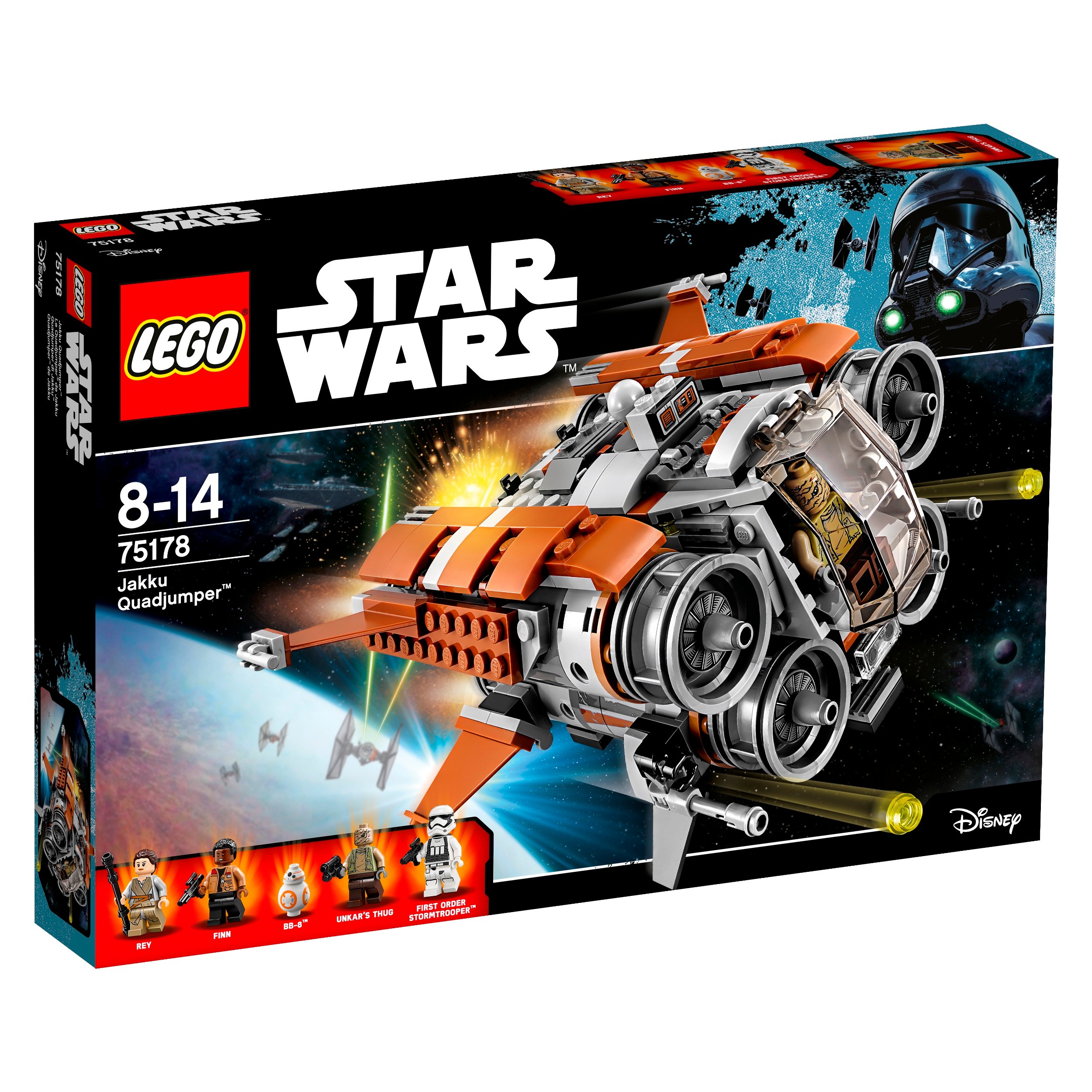 Lego Star Wars 75178 Quadjumper z Jakku