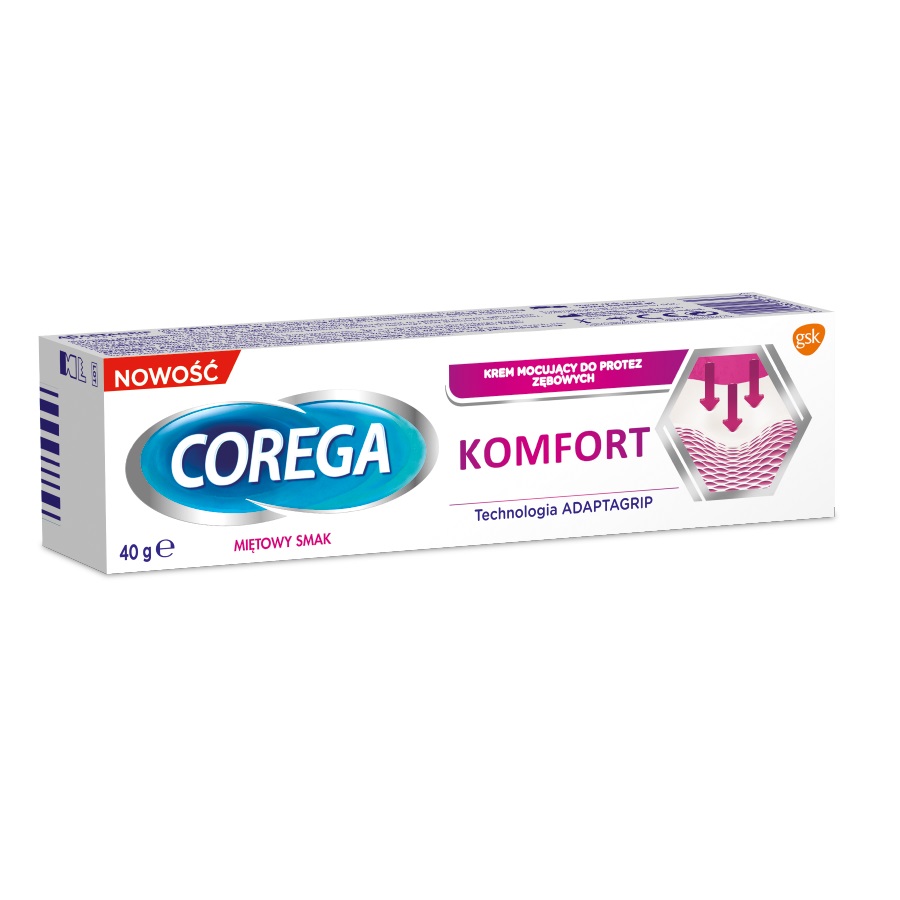 

Corega Komfort krem mocujący do protez zębowych