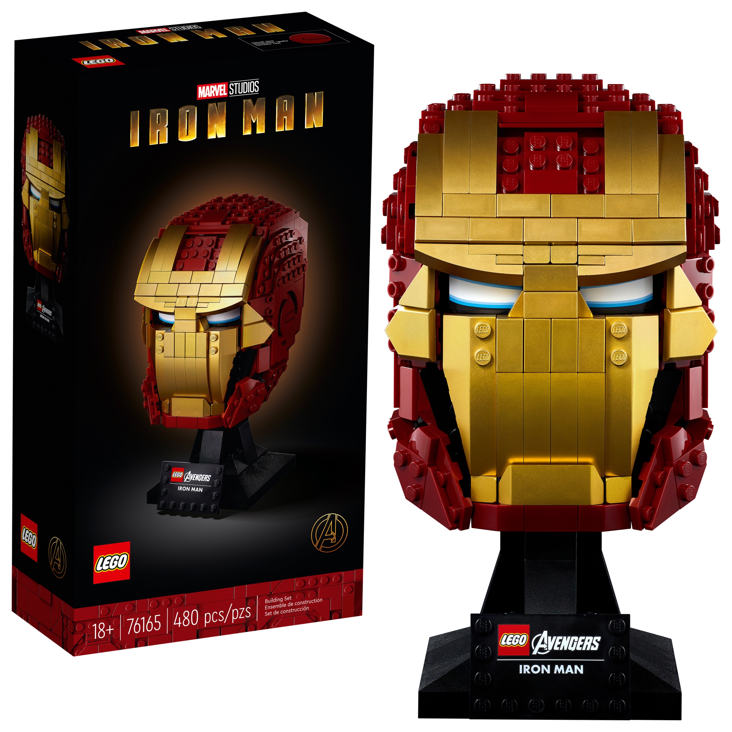 Lego Marvel Heroes 76165 Iron Manova helma
