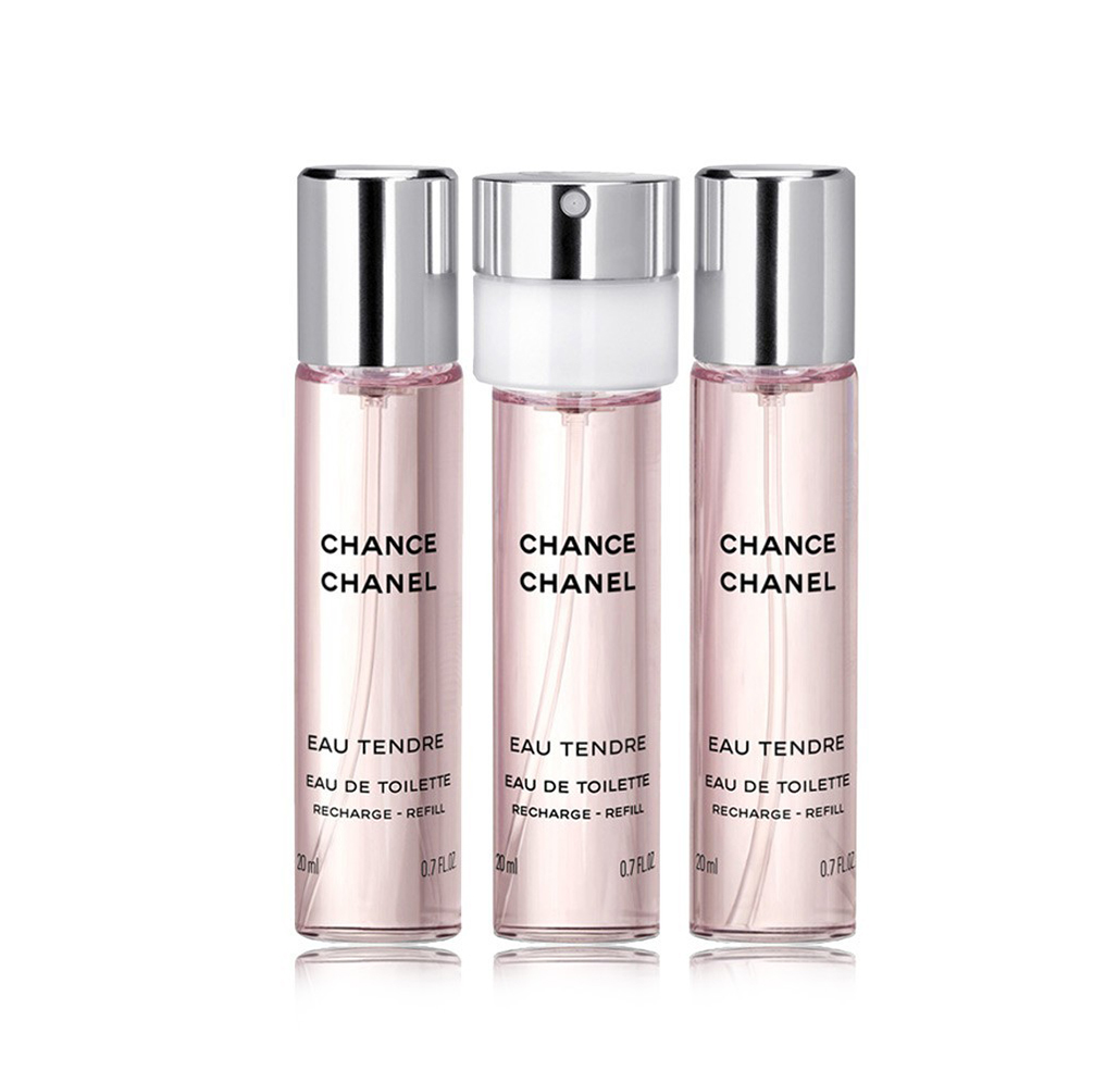 Chanel Chance Eau Tendre 3x20ml toaletní voda pro ženy Edt