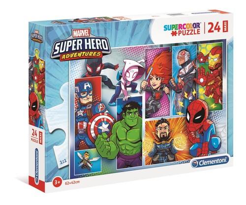 

Puzzle 24 Supercolor Maxi Marvel Hero 24208