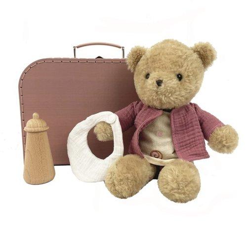 Miś Morrisette z ubraniami w walizce Egmont Toys