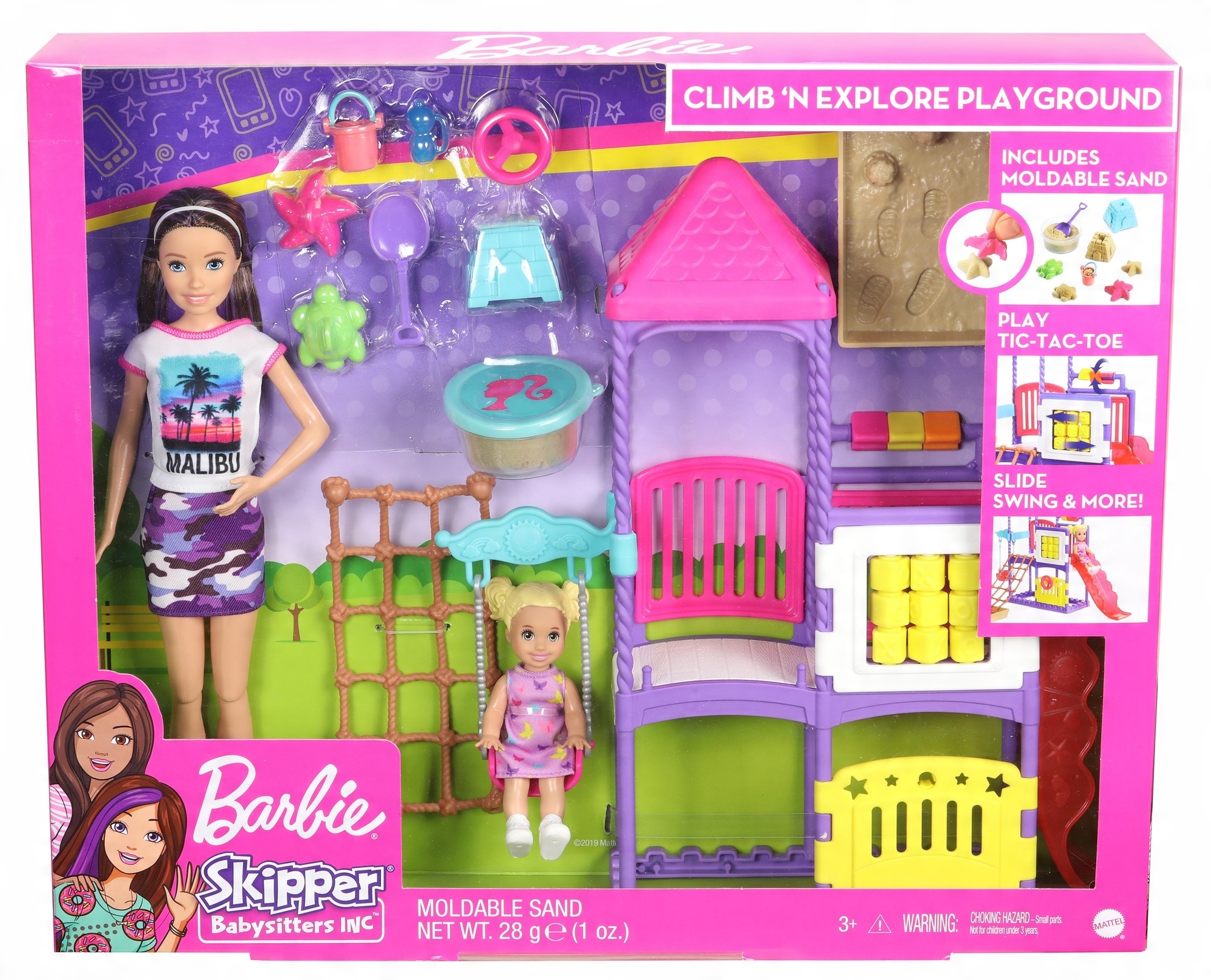 

Barbie Skipper Klub opiekunek Plac zabaw GHV89