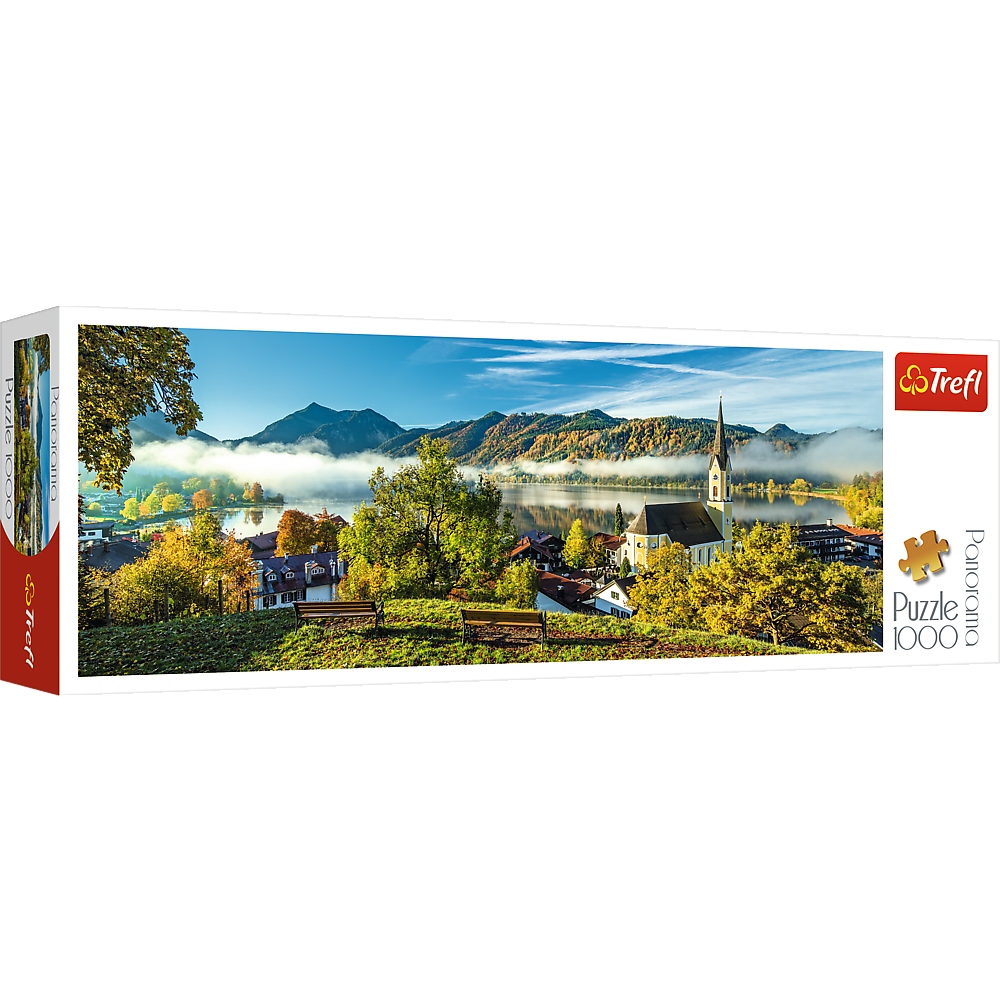 Trefl Panorama Nad jeziorem Schliersee Puzzle-Zdjęcie-0