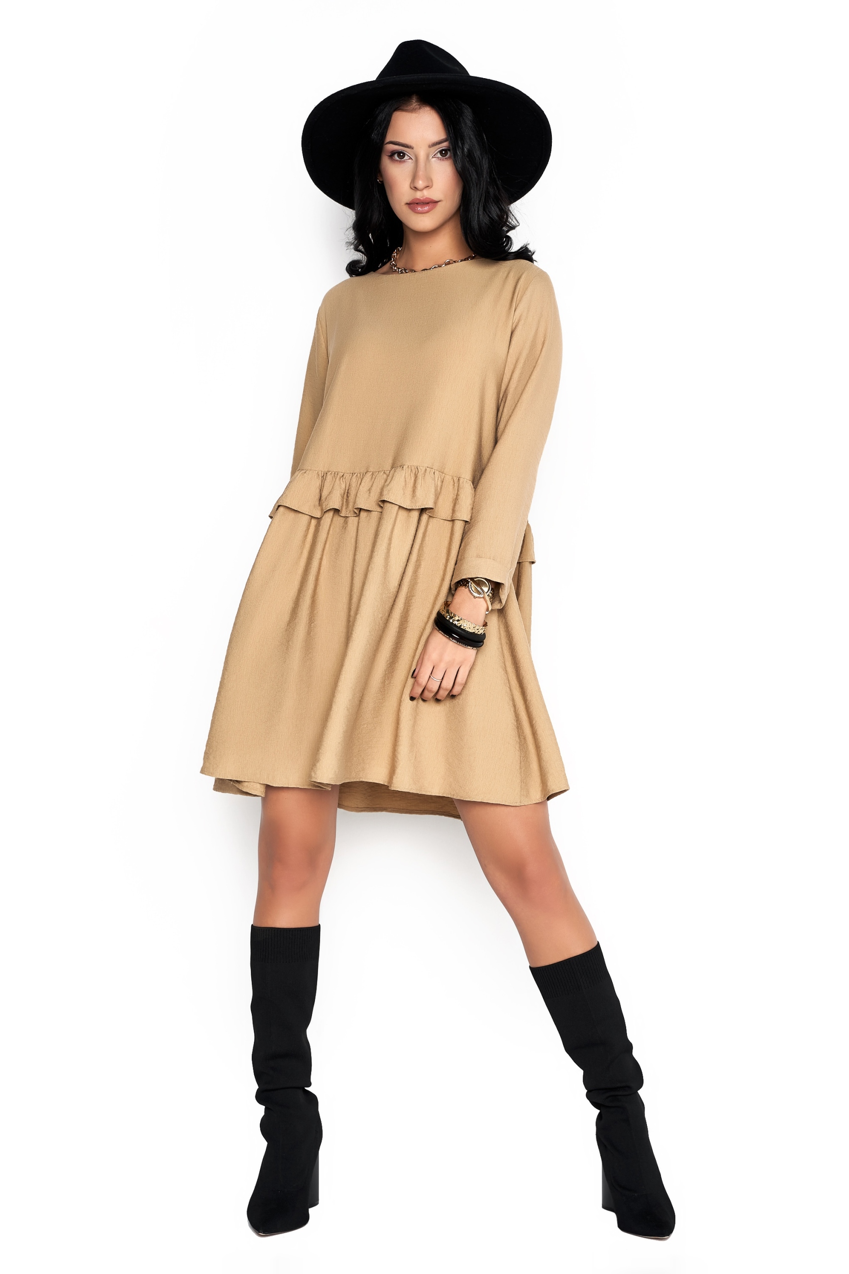 

Sukienka Sugarfree oversize beżowa rozmiar XL