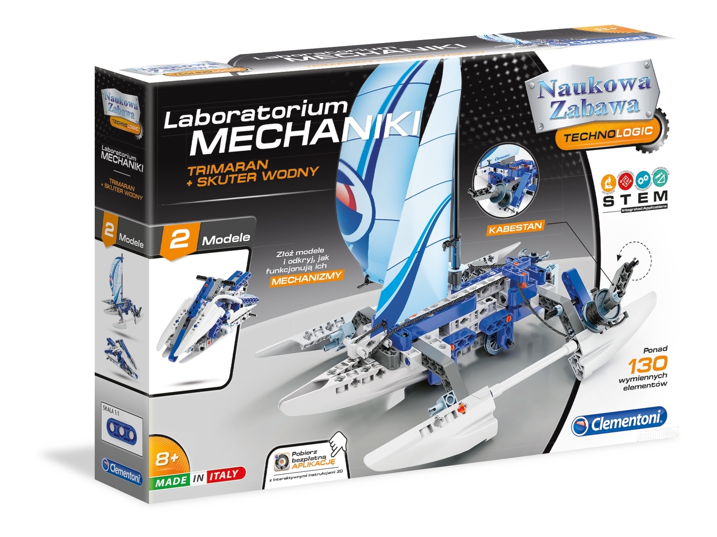 

Clementoni laboratorium Trimaran skuter 50063