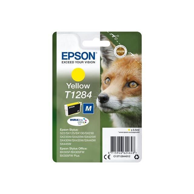Epson T1284, żółty (C13T12844012)