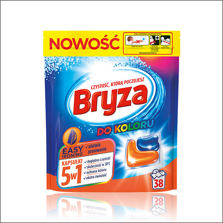 

Bryza Easy Ironing kapsułki do prania koloru 38szt