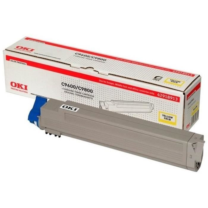 Toner Oki Toner C9600/9800 Yellow 42918913 žltý (yellow)