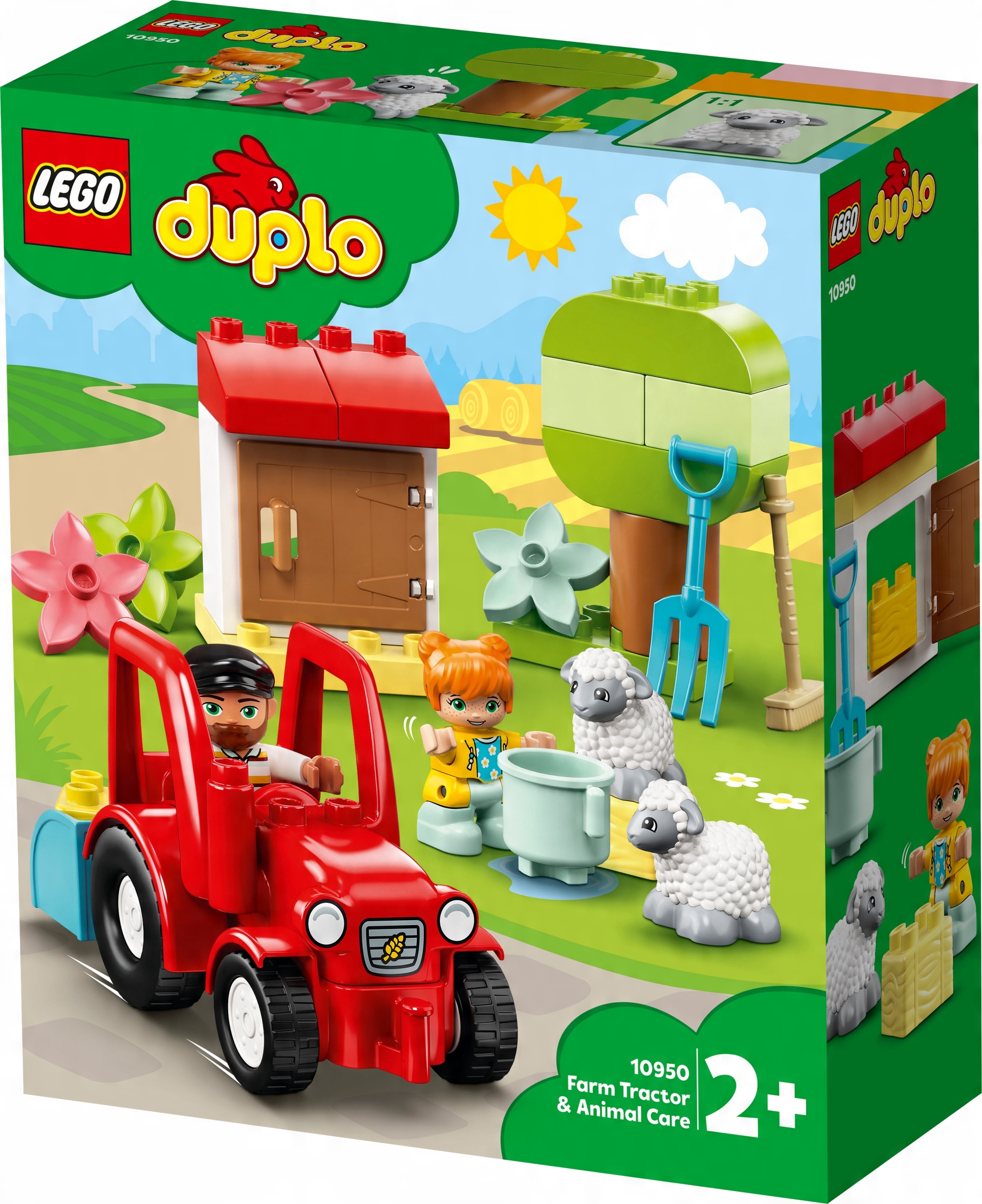 

Lego Duplo Traktor i zwierzęta gospodarskie 10950