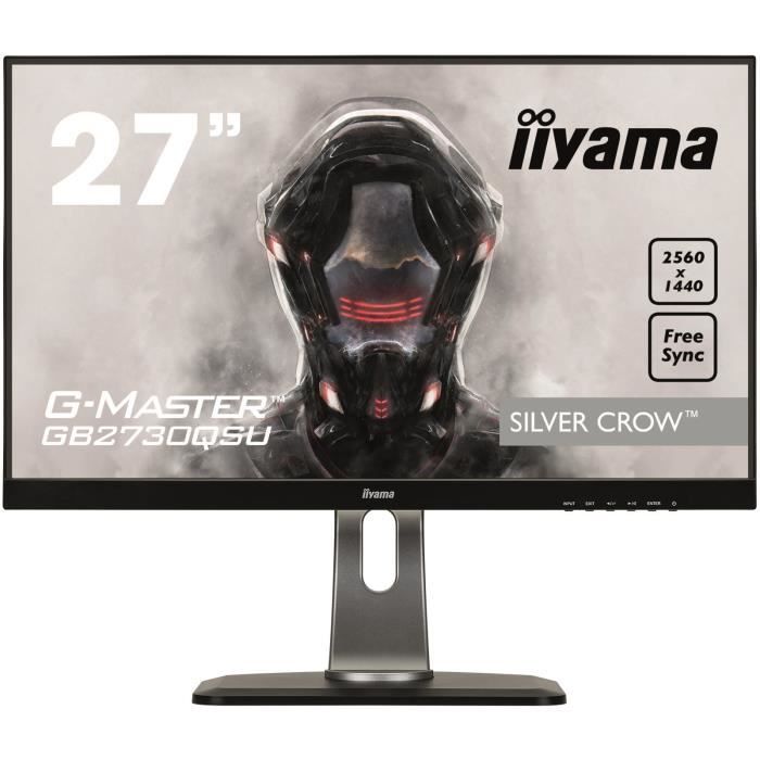 

iiyama 27" G-Master Silver Crow GB2730QSU-B1