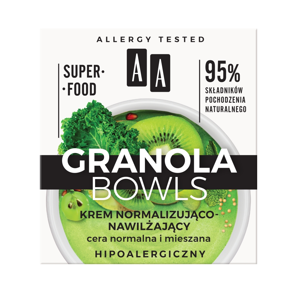 

Aa Granola Bowls krem normalizująco-nawilżający