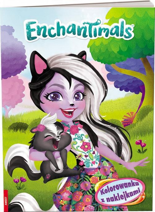 

Enchantimals. Kolorowanka z naklejkami