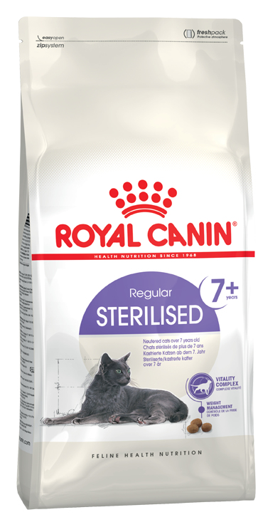 Levně Suché krmivo Royal Canin Sterilised +7 pro sterilizované kočky 3,5 kg