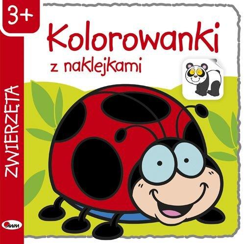 

Kolorowanki z naklejkami Zwierzęta Piotr Kozera