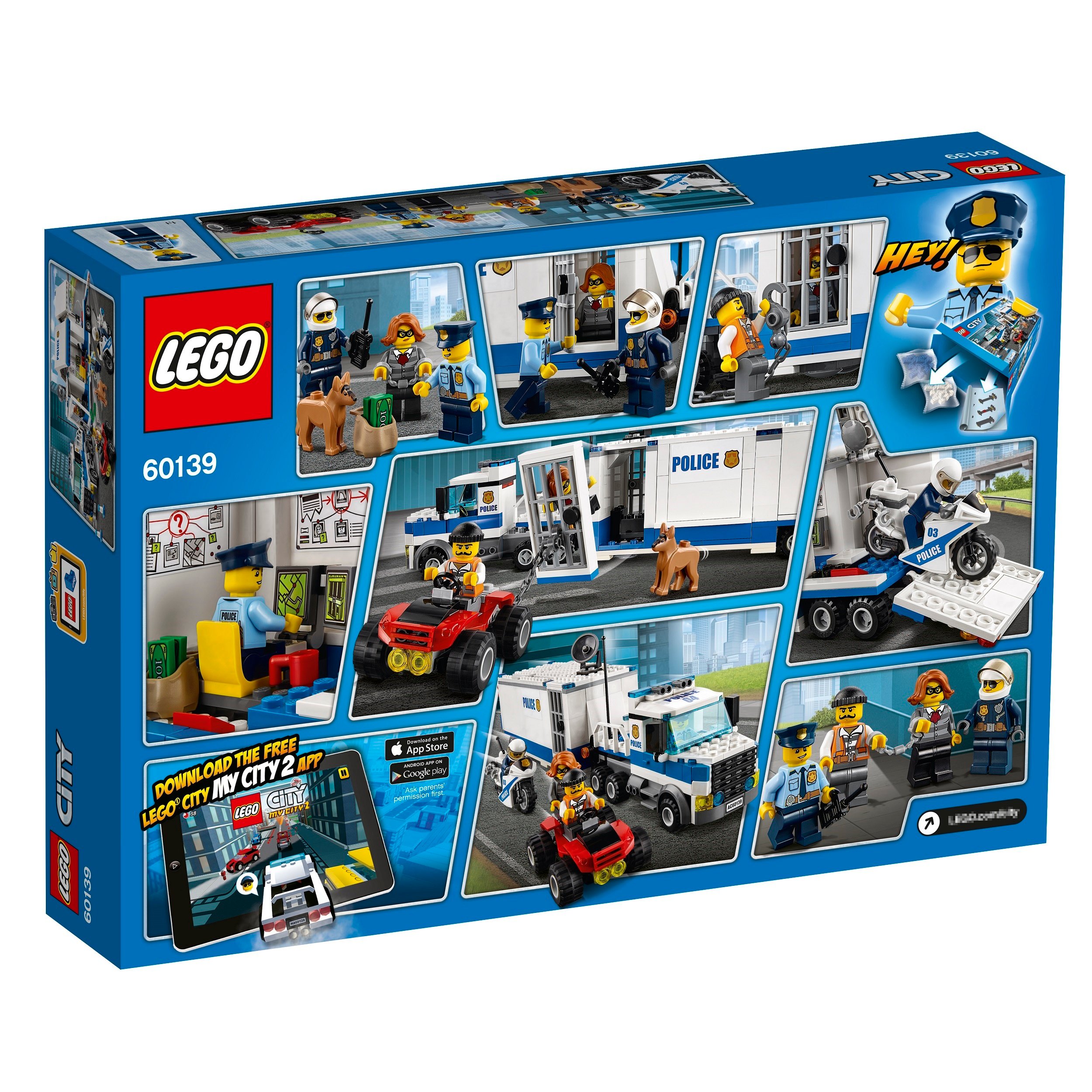 LEGO City 60139 мобильный командный центр