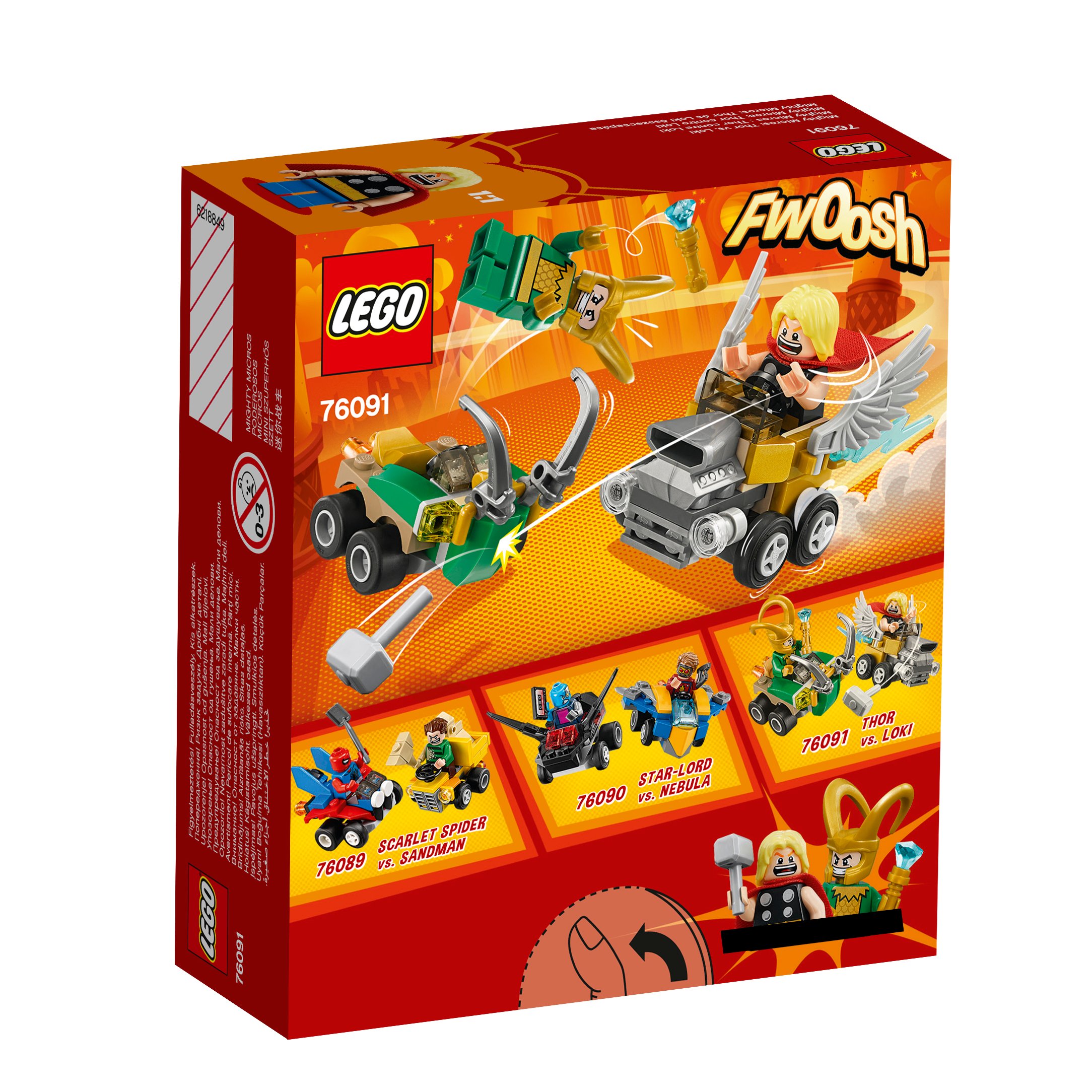 Lego 76091 Heroes Thor Vs Loki Nový