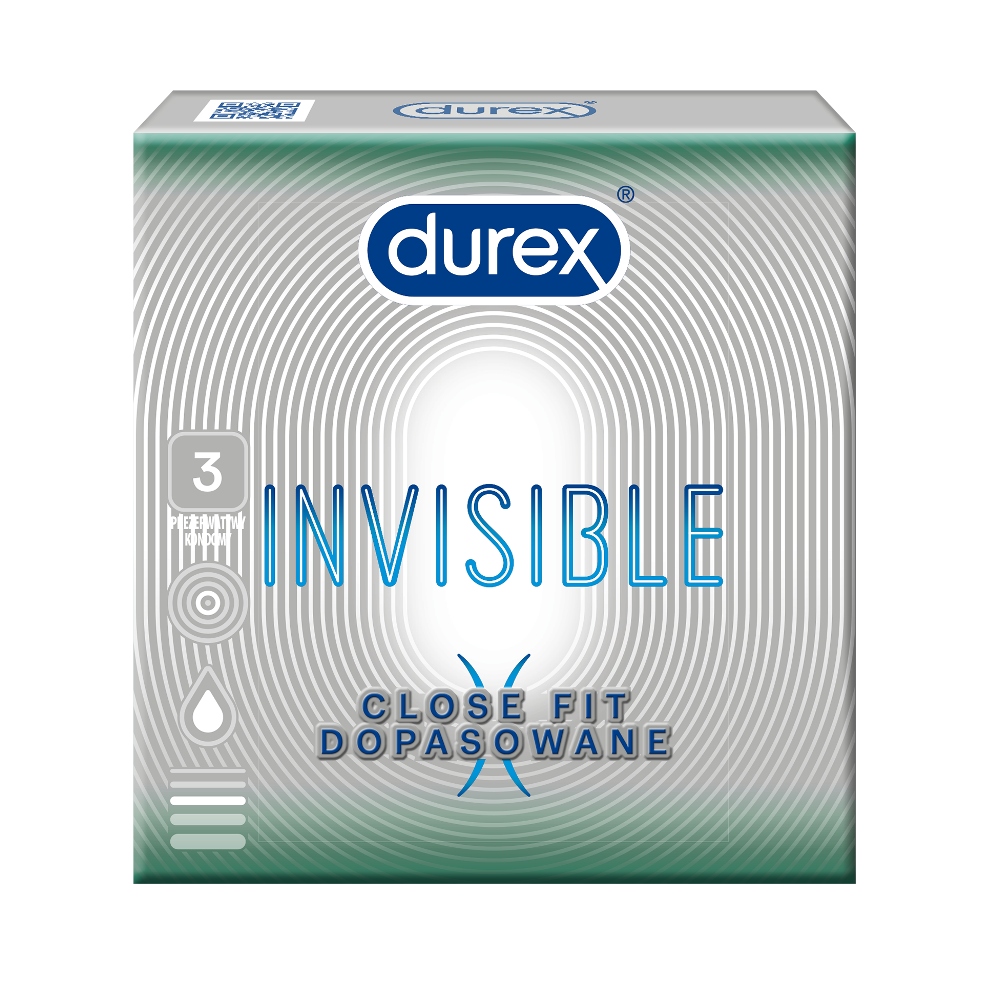 

Durex Invisible Close Fit prezerwatywy