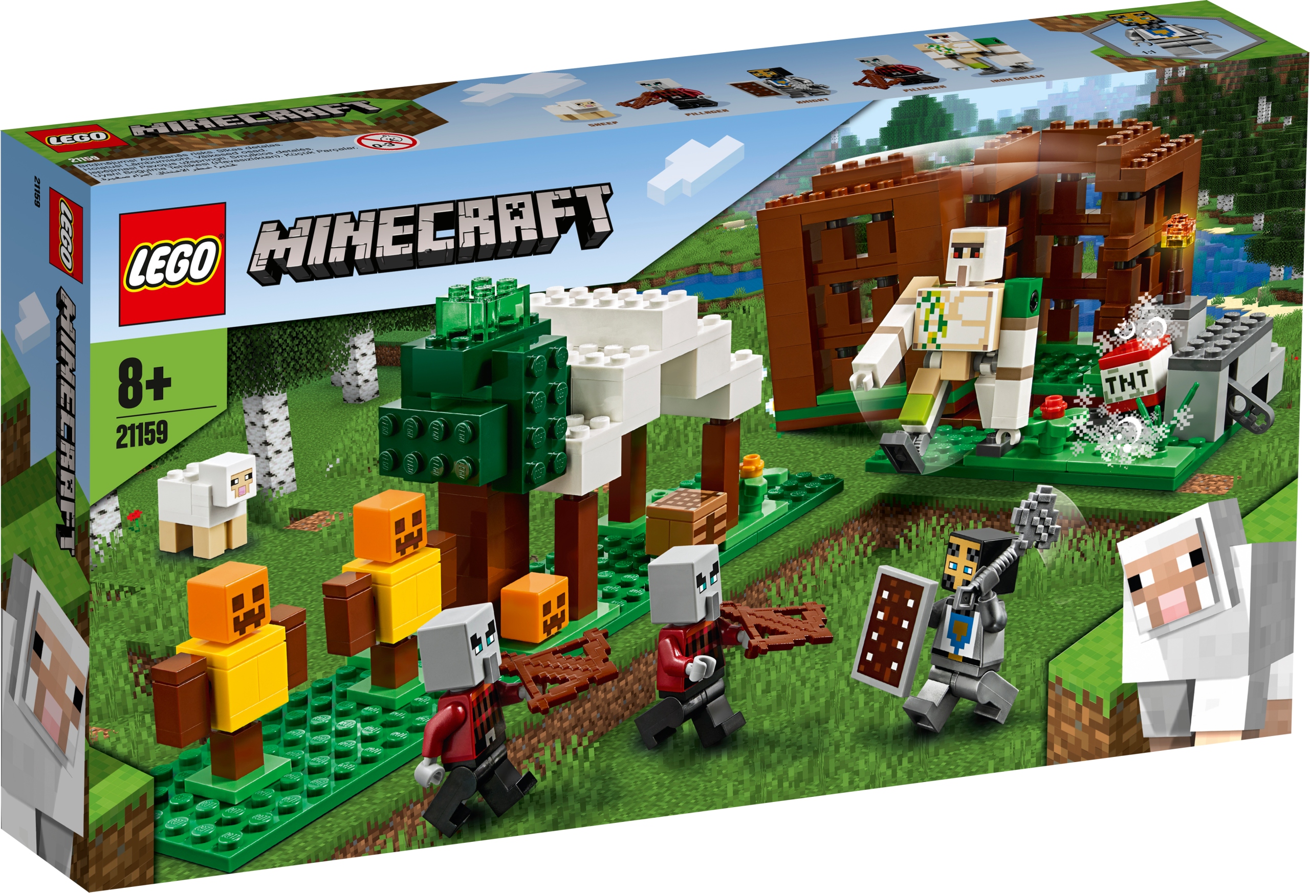 

Lego Minecraft Kryjówka rozbójników 21159