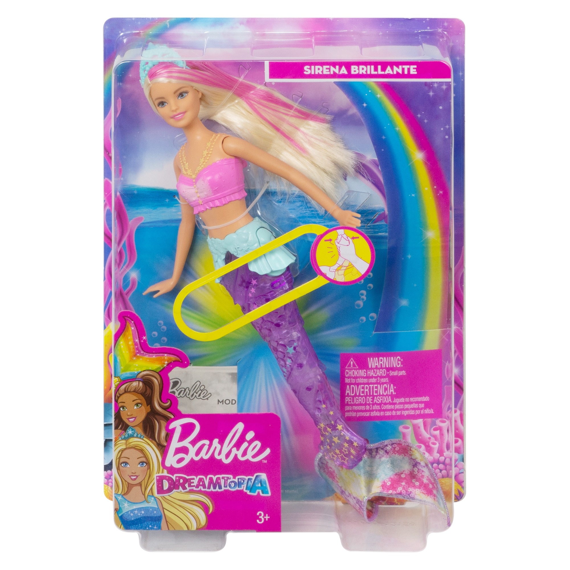 

Lalka Barbie Magiczna syrenka GFL82