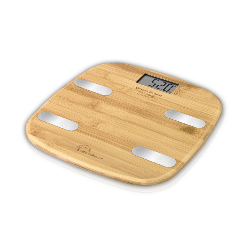Koupelnová váha Little Balance Fitdays Connect Bambou
