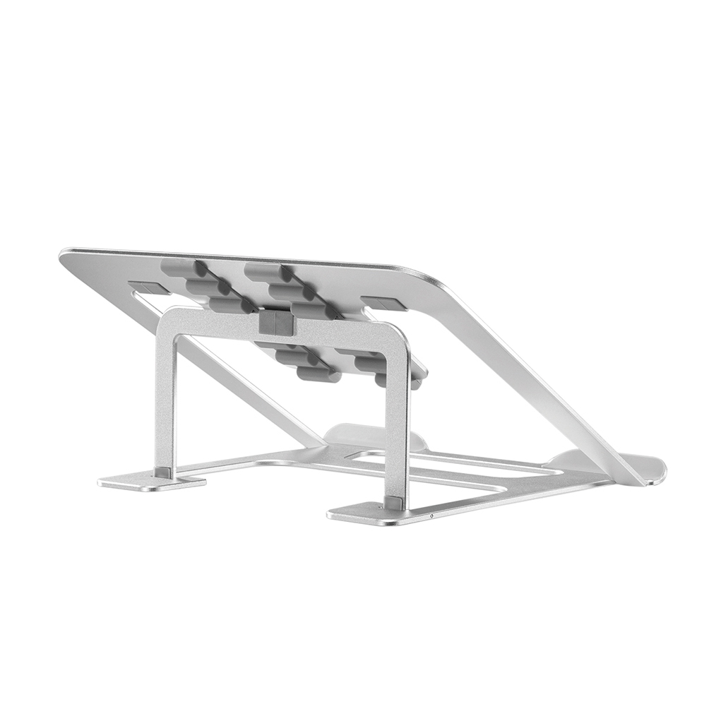 Stojak na laptopa Neomounts NSLS085SILVER z regulacją wysokości