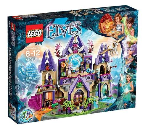 Klocki Lego Elves Zamek w chmurach Skyry 41078 Opis
