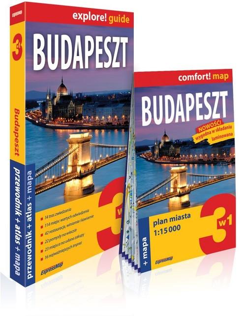 

Budapeszt 3w1 przewodnik + atlas Éles, Chojnacka