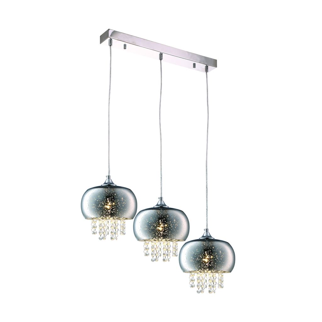 Lampa wisząca Milagro Starlight 3 -punkty światła E14