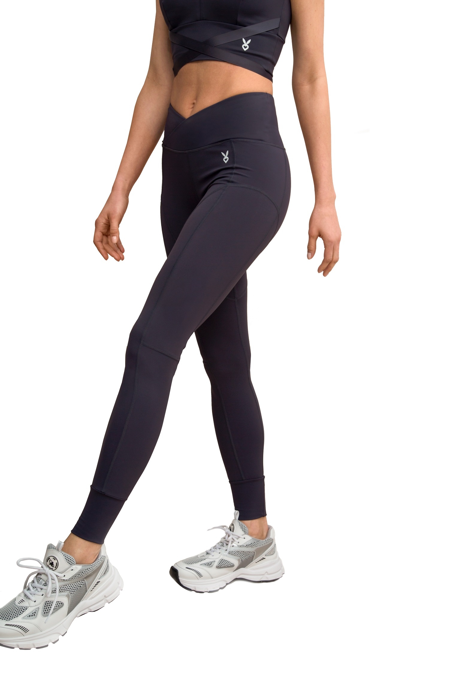 

Legginsy damskie Cardio Bunny Molise szary r.M