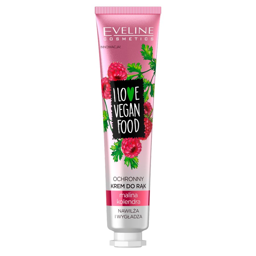 

Eveline I Love Vegan krem do rąk Malina Kolendra