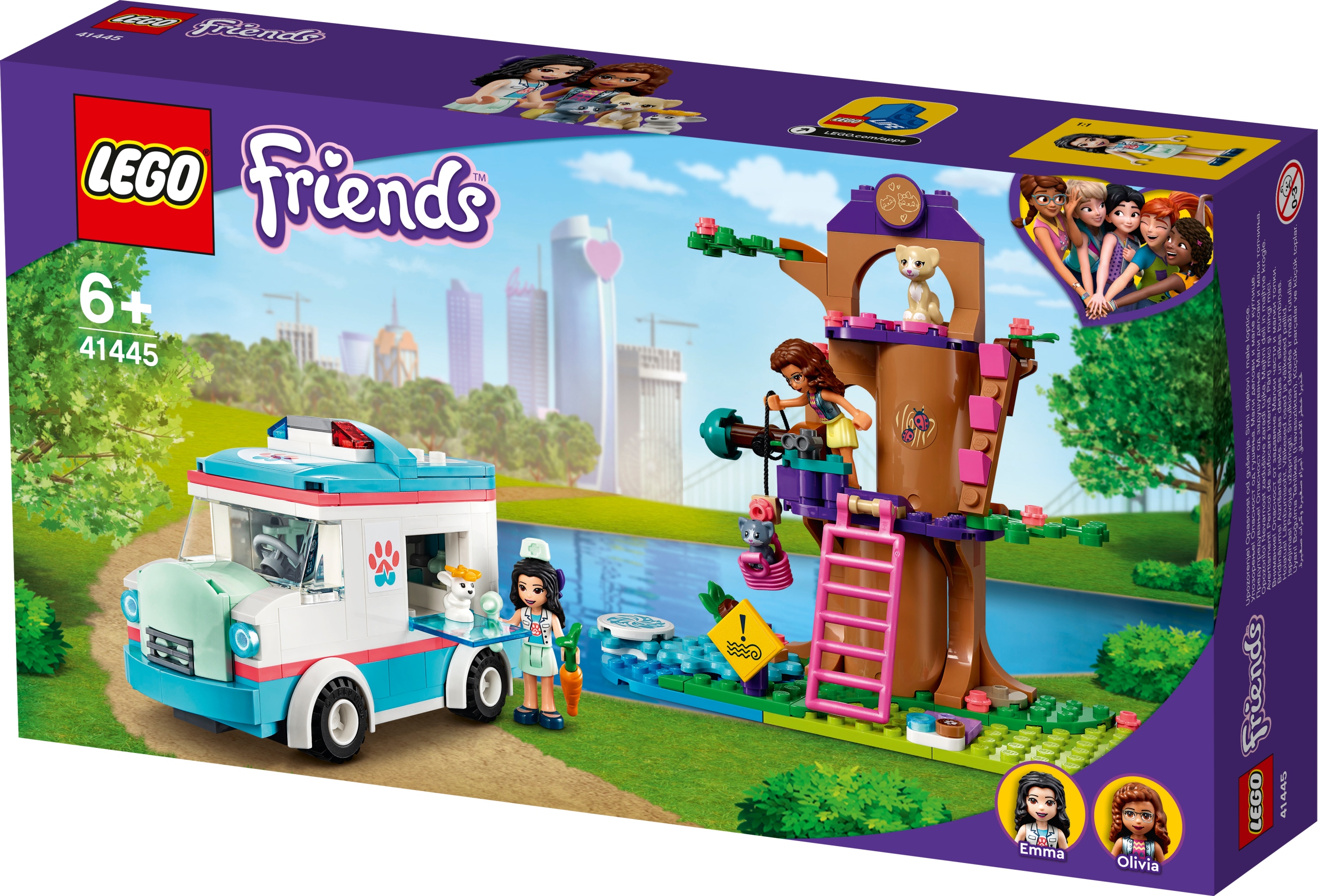 

Lego Friends Karetka weterynaryjna 41445 41445