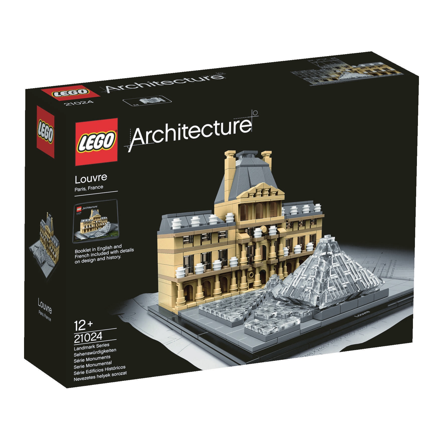 stavebnice Lego Architecture Louvre 21024