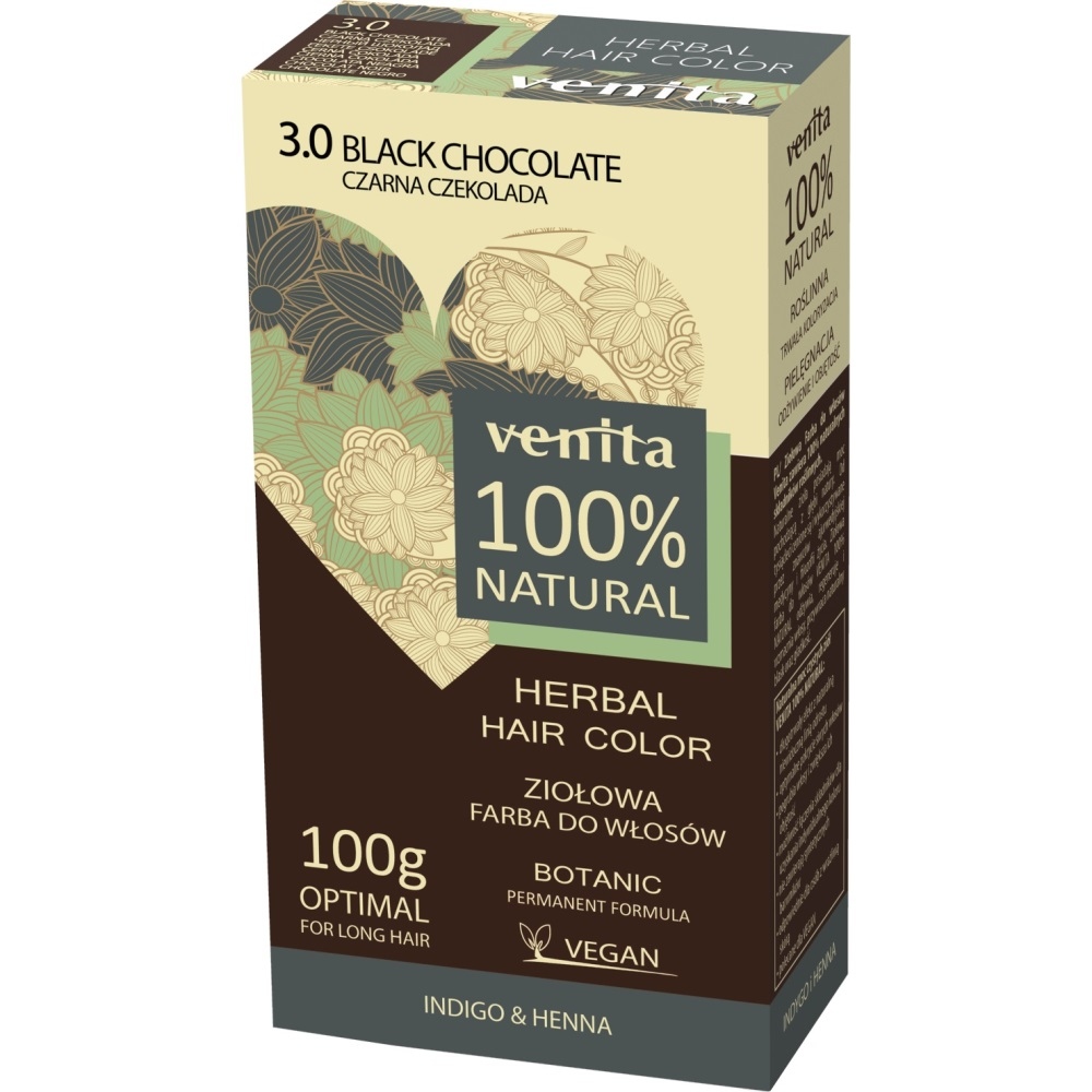 

Herbal Hair Color ziołowa farba do włosów 3.0