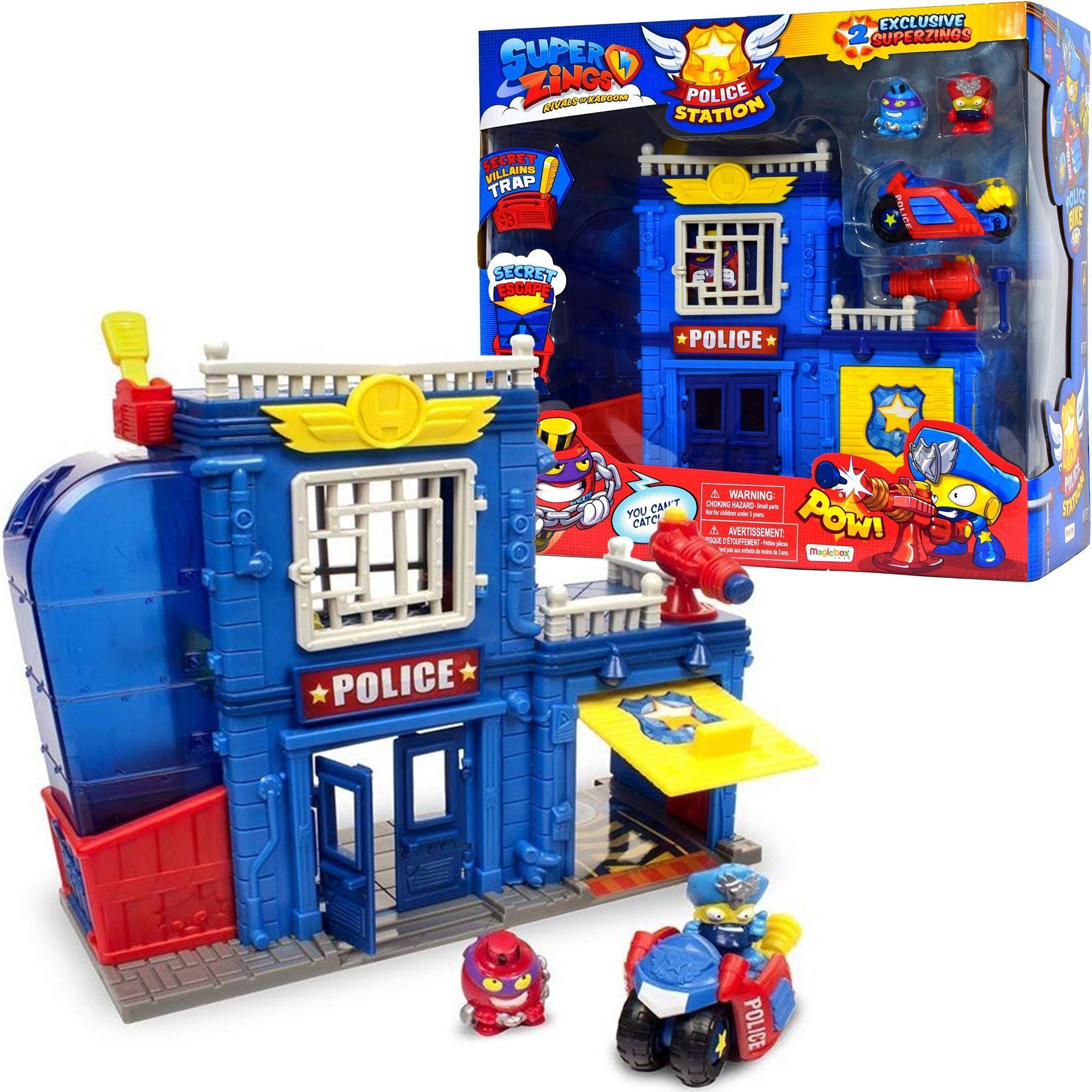 

Super Zings Posterunek Policji +2 figurki +pojazd