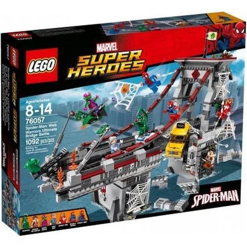 Lego Marvel Heroes Spiderman Zestaw Pajęczy wojownik 76057