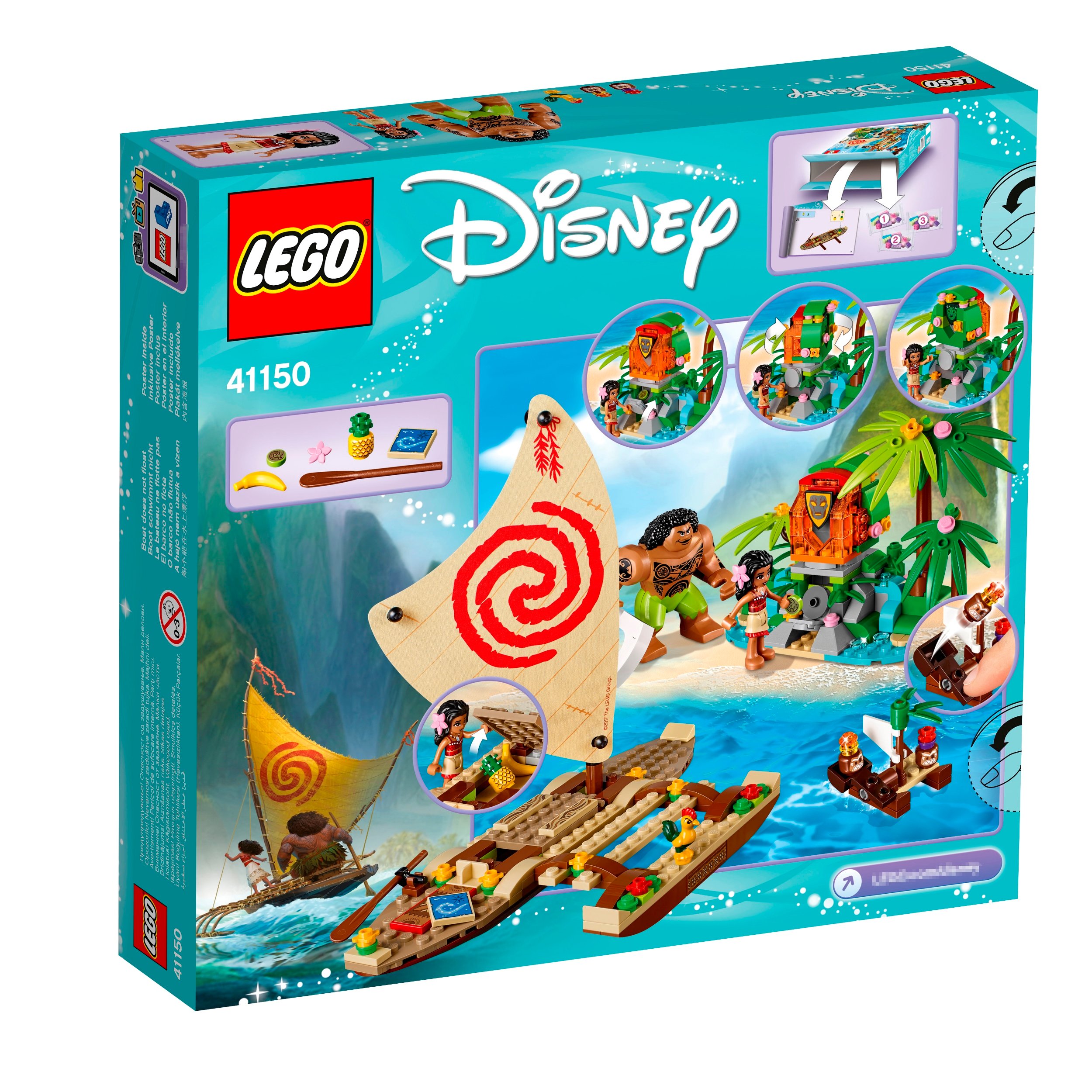 Lego Disney 41150 Oceánská cesta Vaiany Nové
