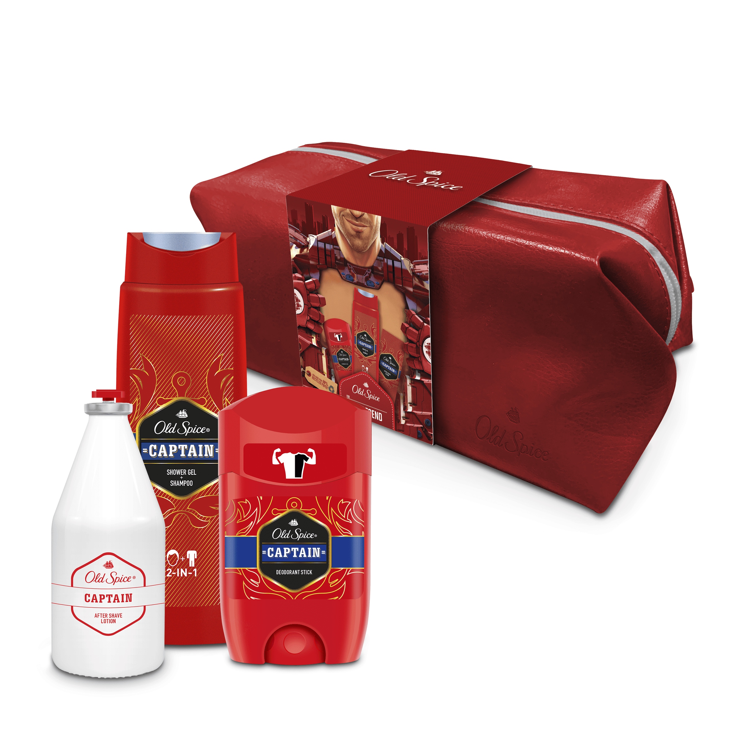 

Old Spice Premium Travel Bag żel+deo+woda