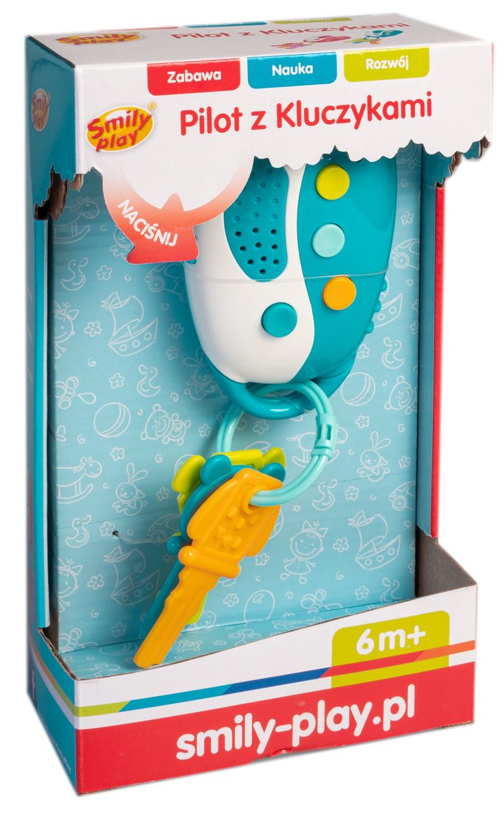 

Smily Play Pilot z kluczykami niebieski SP83120