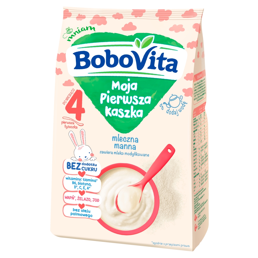

BoboVita Moja Pierwsza Kaszka mleczna manna 230 g