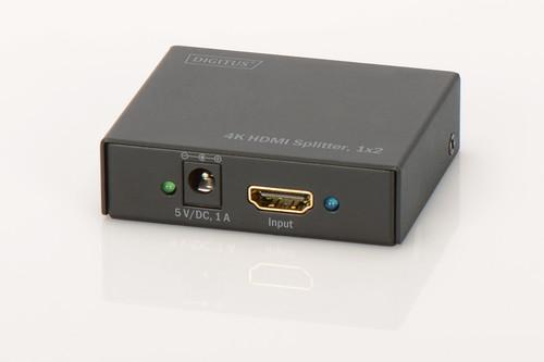 Hdmi rozbočovač Digitus 1x2, podpora 4K