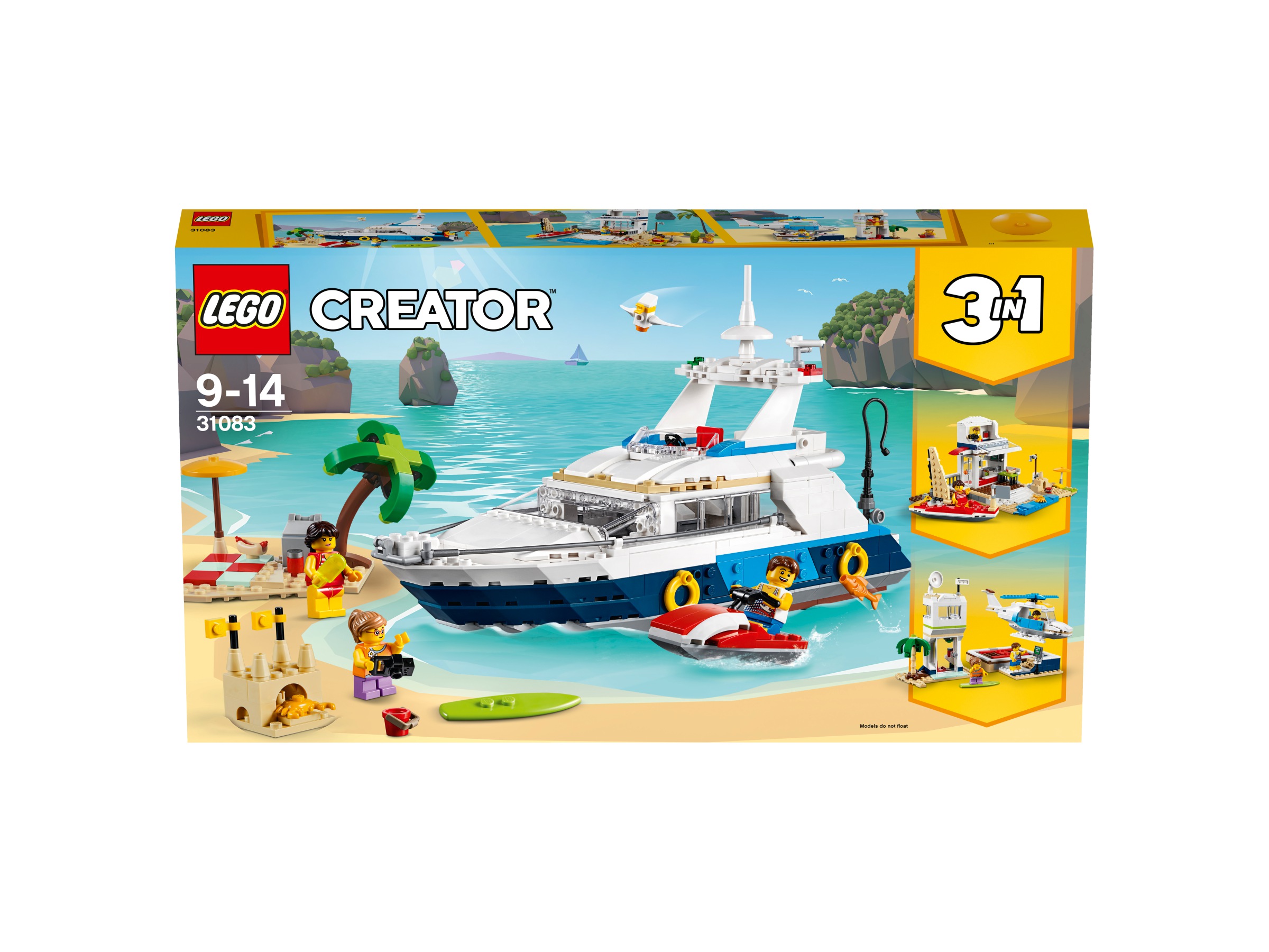 Lego Creator 3v1 31083 Dobrodružství na cestách Nové