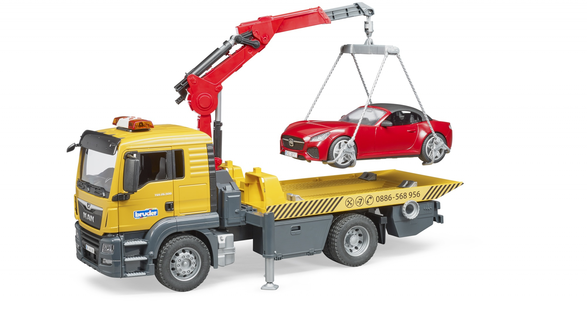 

Bruder Man Pomoc drogowa z Roadster 03750 Man