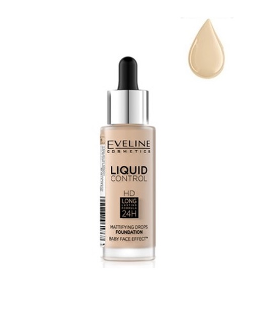 

Eveline Liquid Control Hd 015 podkład