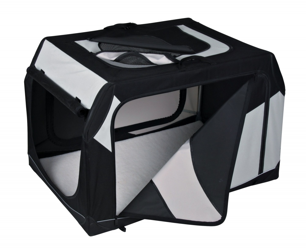 Trixie Vario 50 L Transporter dla psa czarny 99 cm x 65 cm 71 cm