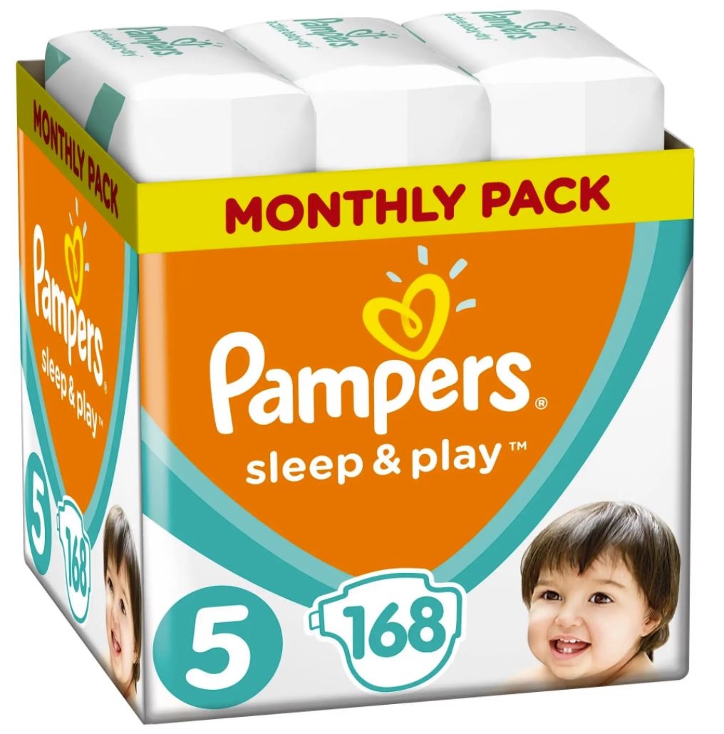 

Pampers Pieluchy Sleep Play 5 Junior 168 szt