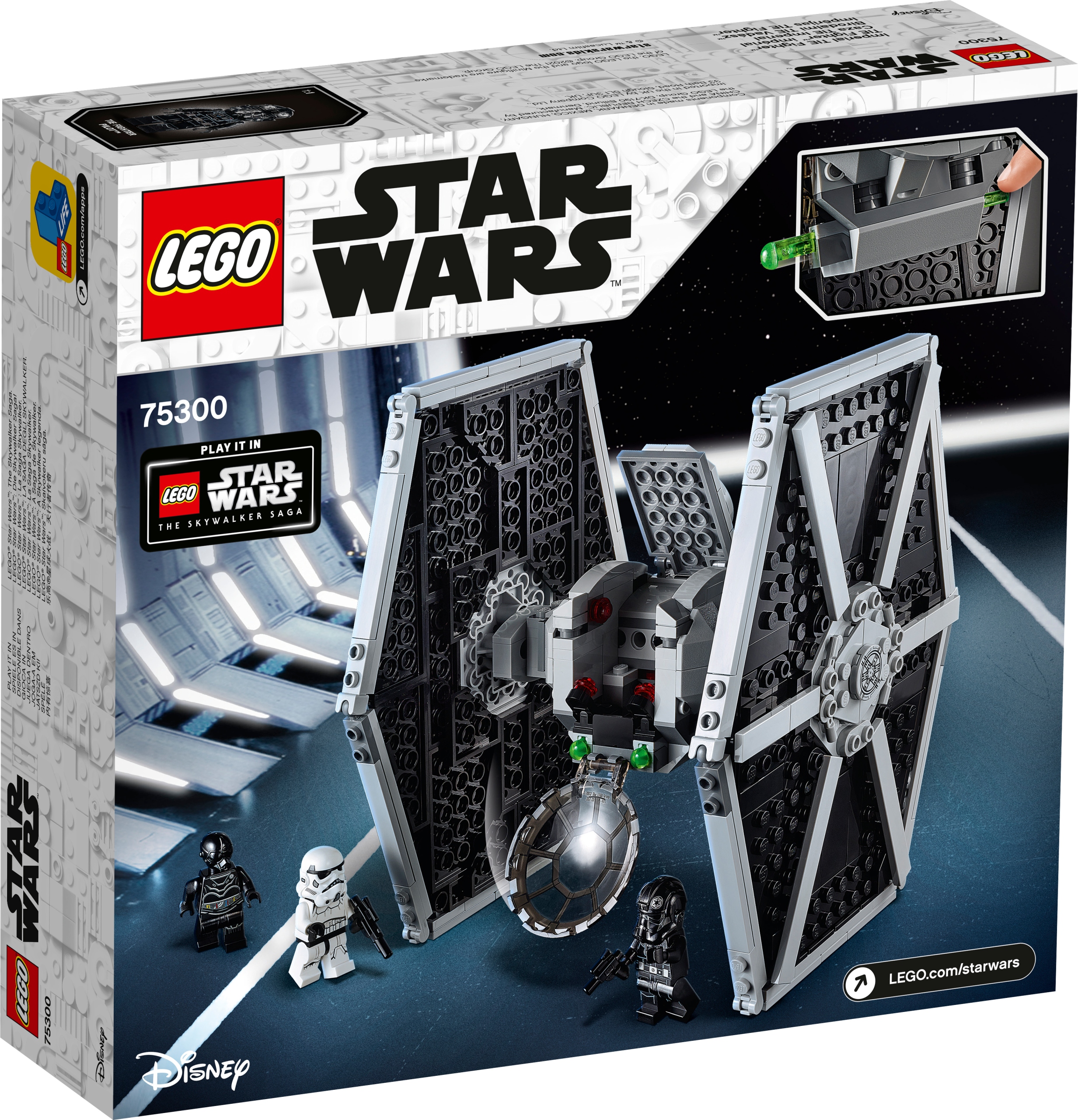 

Lego Star Wars 75300 Imperialny myśliwiec Tie