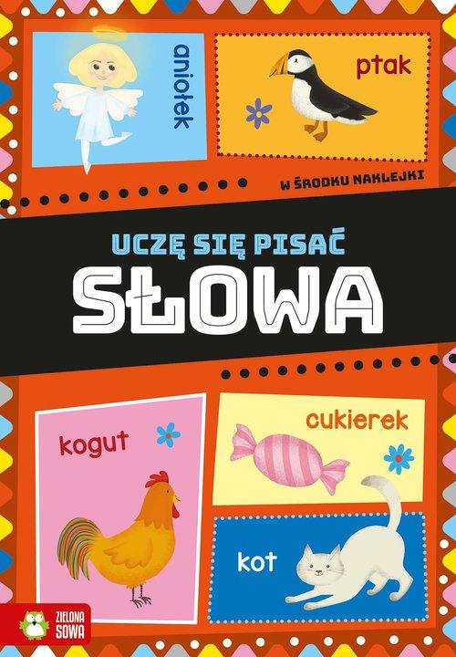 

Uczę Się Pisać Słowa Nauka Pisania Z Naklejkami